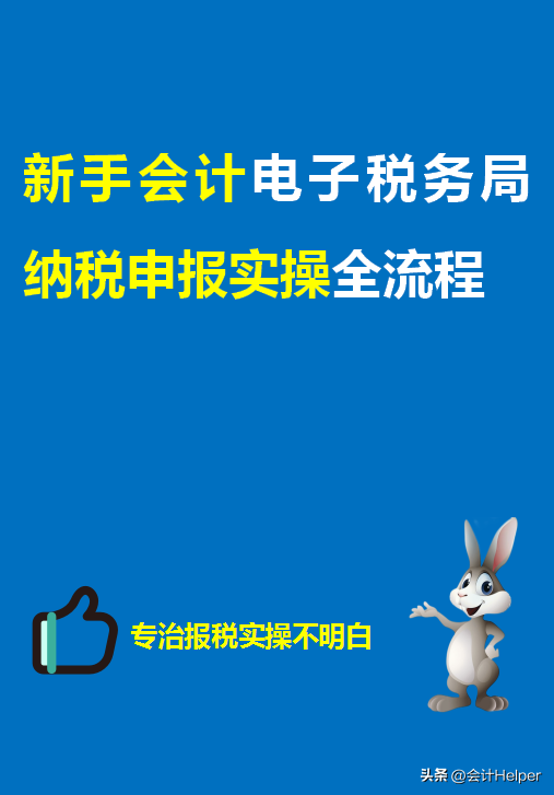 保姆级教程，电子税务局纳税申报实操全流程指南