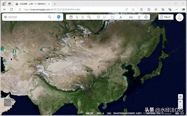 20个精选在线地图瓦片URL资源分享